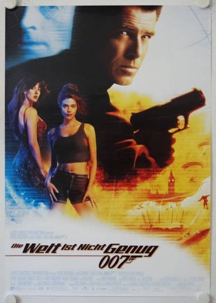 The World is not enough original release german movie poster